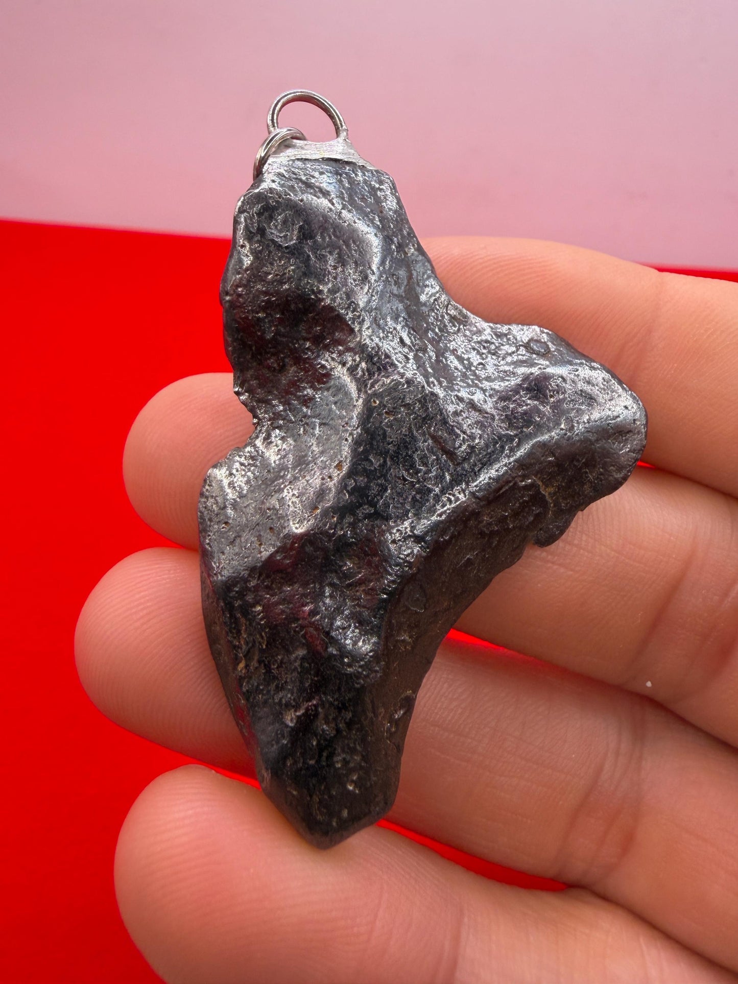 Canyon Diablo Iron Meteorite Pendant: Arizona Space Gift, 34.73 grams