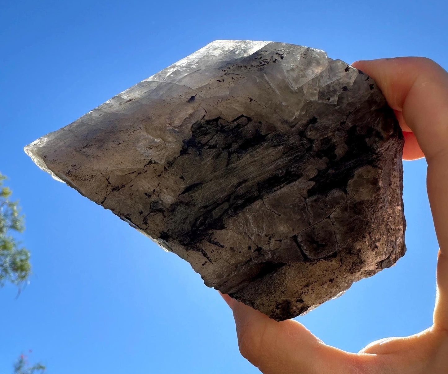 Large Brazilian Phenacite Crystal, Carnaiba Mine, 2 lbs 3 oz