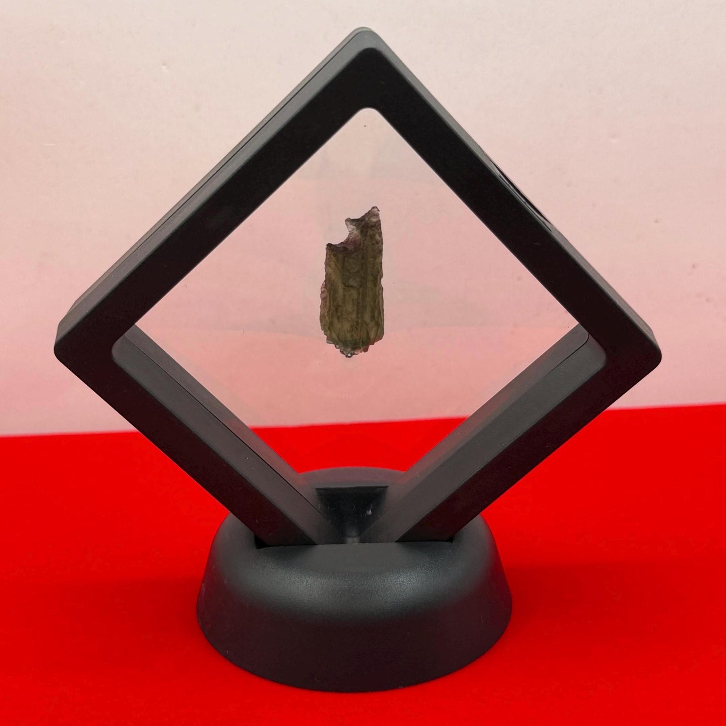 Authentic Moldavite Tektite Specimen: 2.17 grams, Reiki Talisman