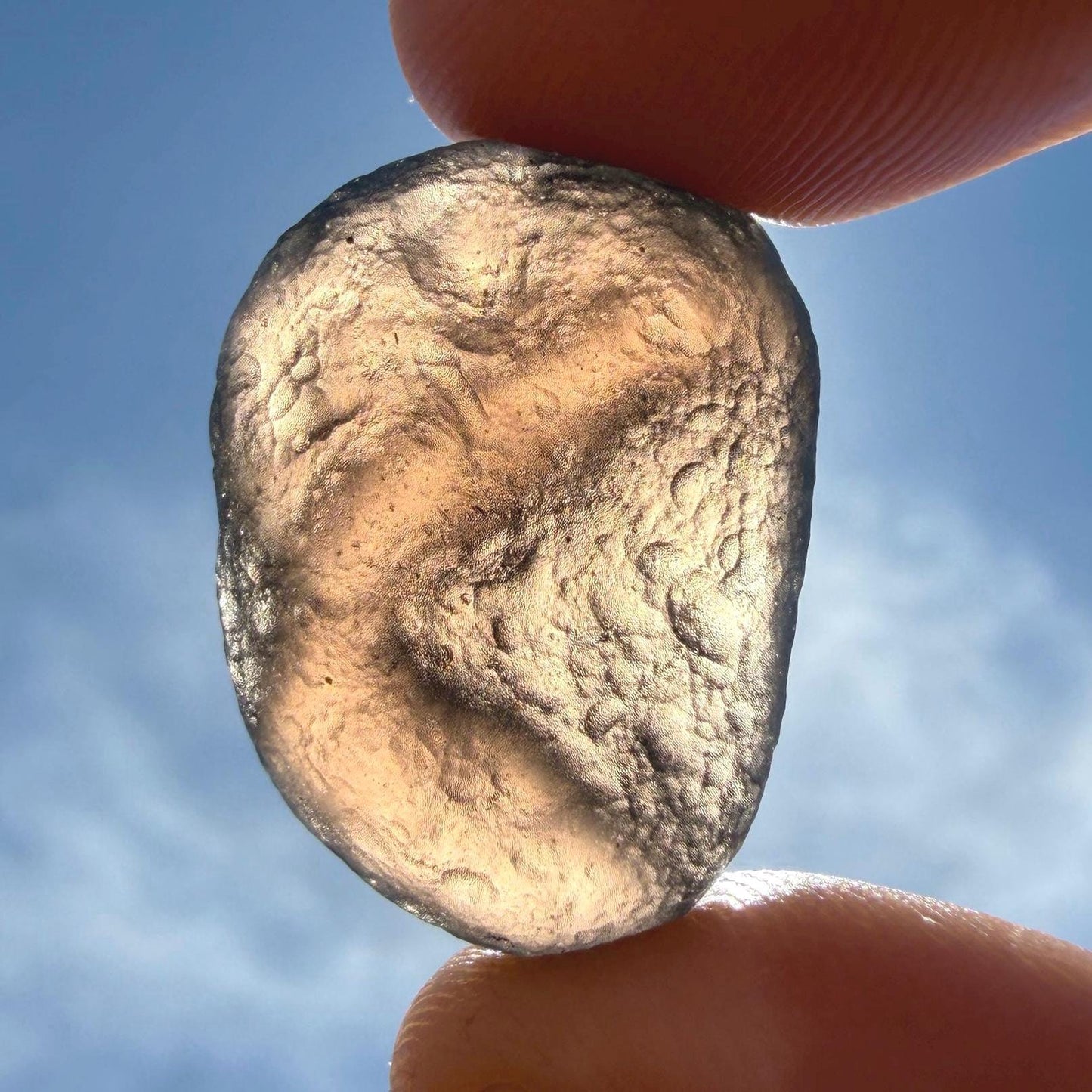 Saffordite Cintamani Specimen: Rare Arizona Pseudotektite, 6.64 grams