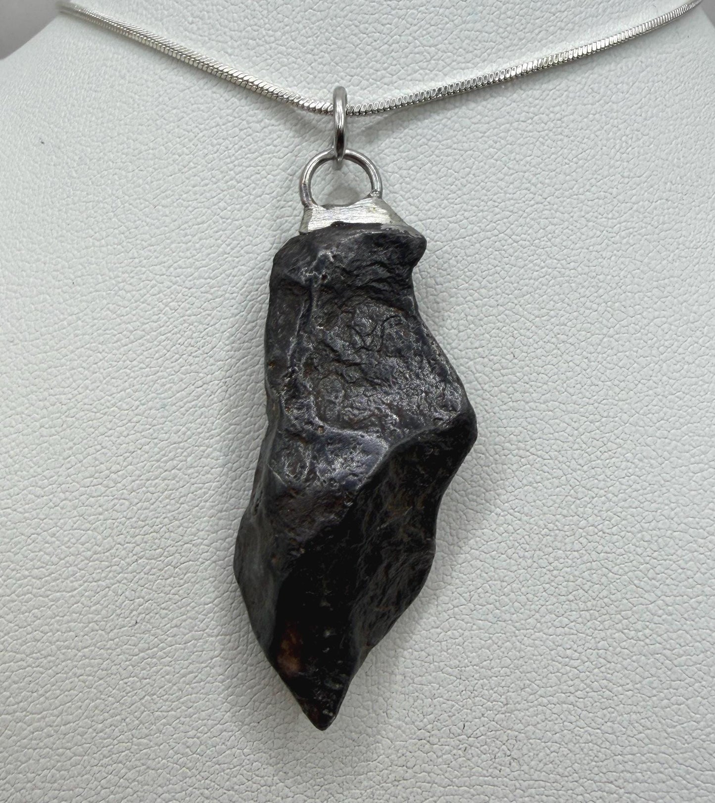 Canyon Diablo Iron Meteorite Pendant: Arizona Space Gift, 15.78 grams