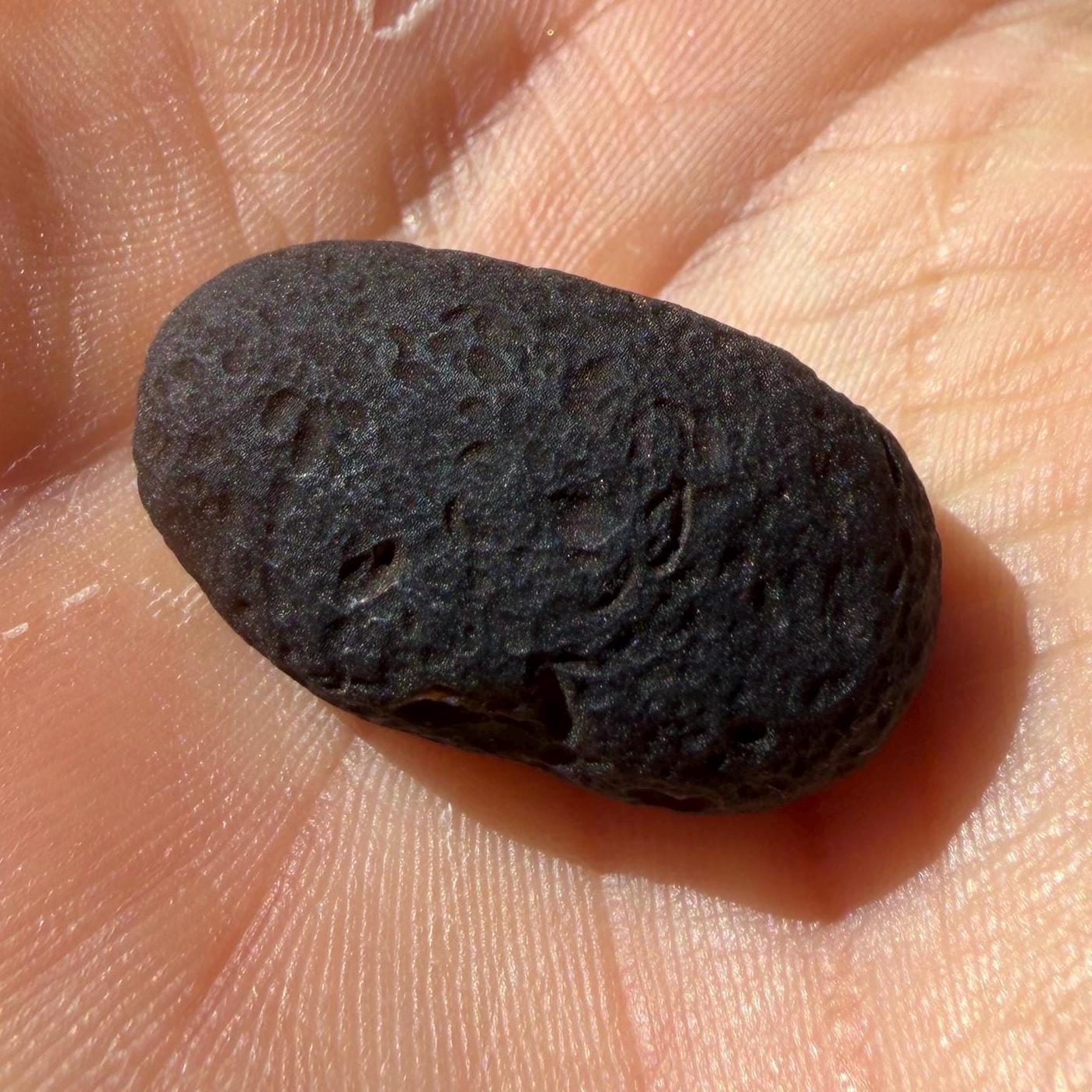 Saffordite Cintamani Specimen: Rare Arizona Pseudotektite, 7.22 grams