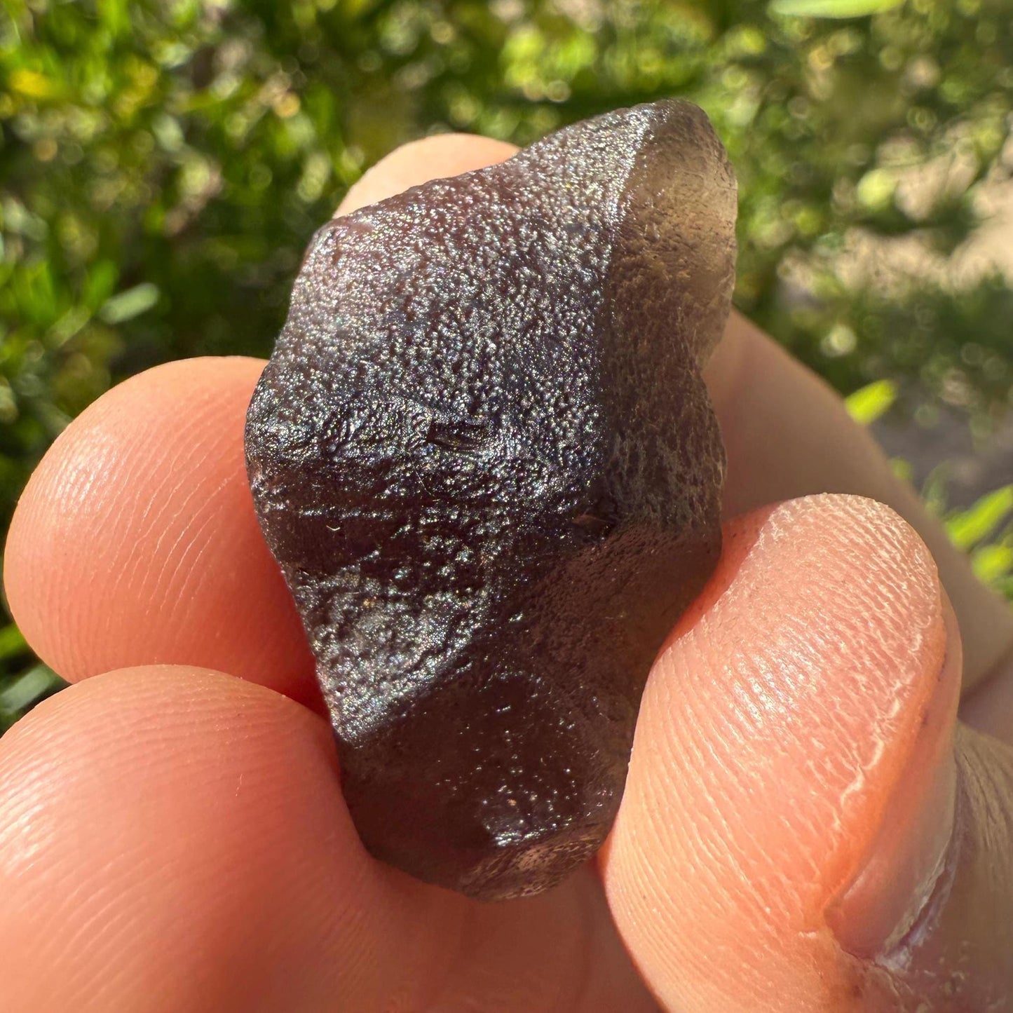 Colombianite Specimen: Translucent Pseudo-Tektite, Shamanic Healing Stone, 9.07 grams