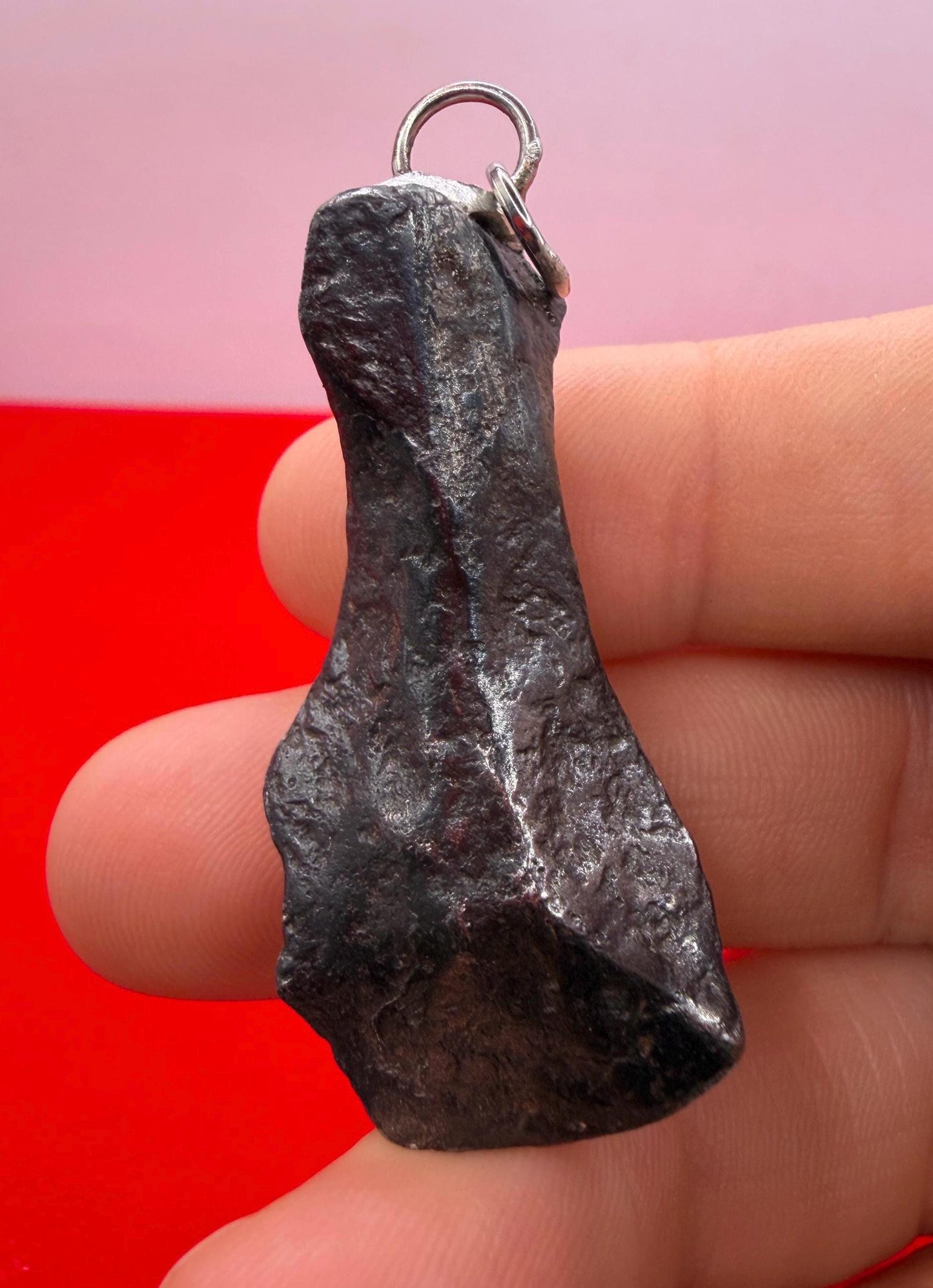Canyon Diablo Iron Meteorite Pendant: Arizona Space Gift, 23.93 grams