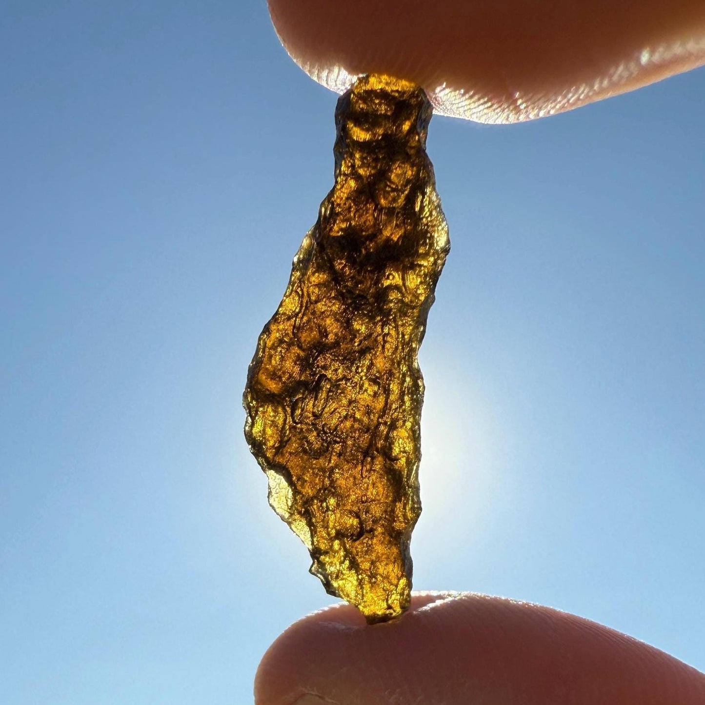 Indochinite Tektite: Natural Meteorite Glass, Cosmic Energy Stone