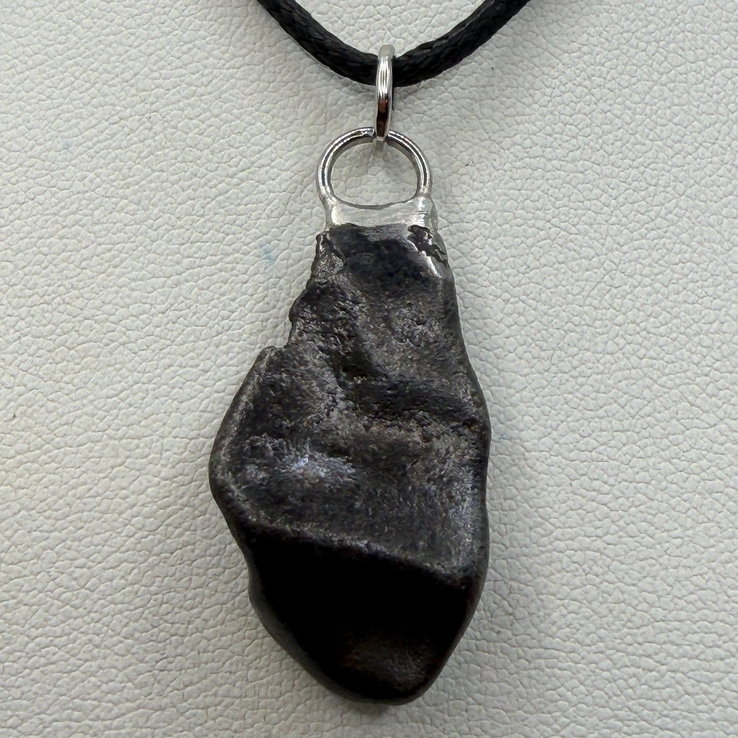 Sikhote-Alin Iron Meteorite Pendant: Astronomy Space Gift, 7.78g