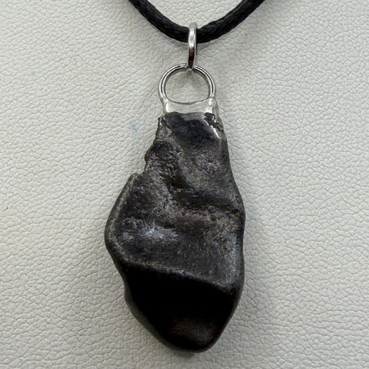 Sikhote-Alin Iron Meteorite Pendant: Astronomy Space Gift, 7.78g