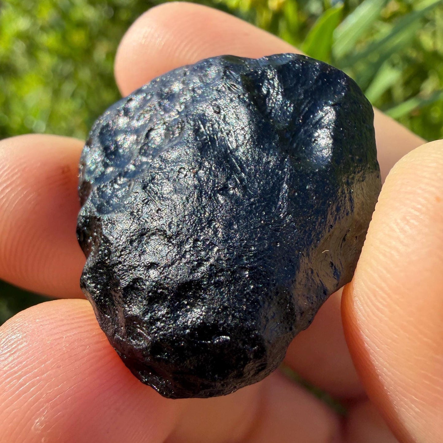 Indonesian Tektite: Indochinite Impactite, Energy Work Stone, 13.92 grams