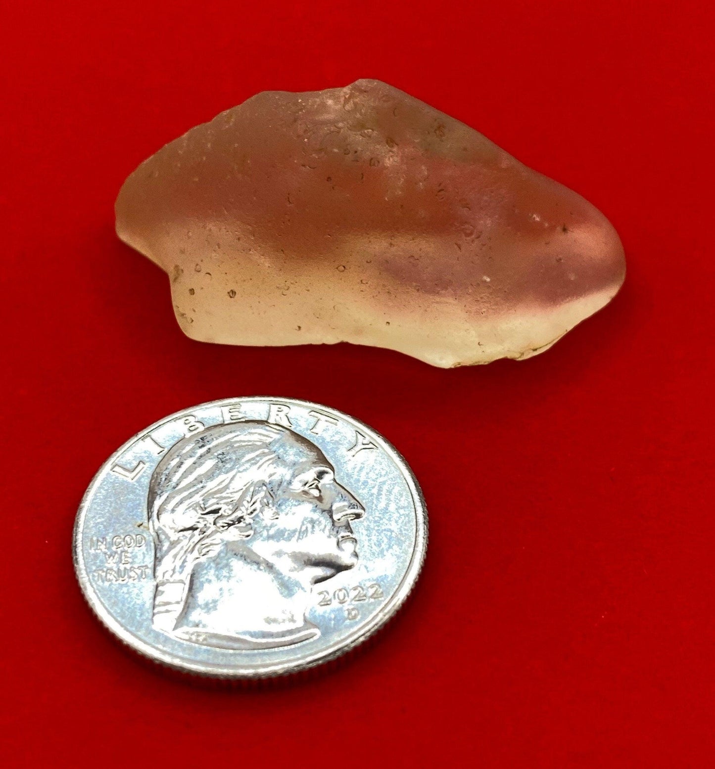 Rare Libyan Desert Glass: Golden Tektite Talisman, 13.47 grams