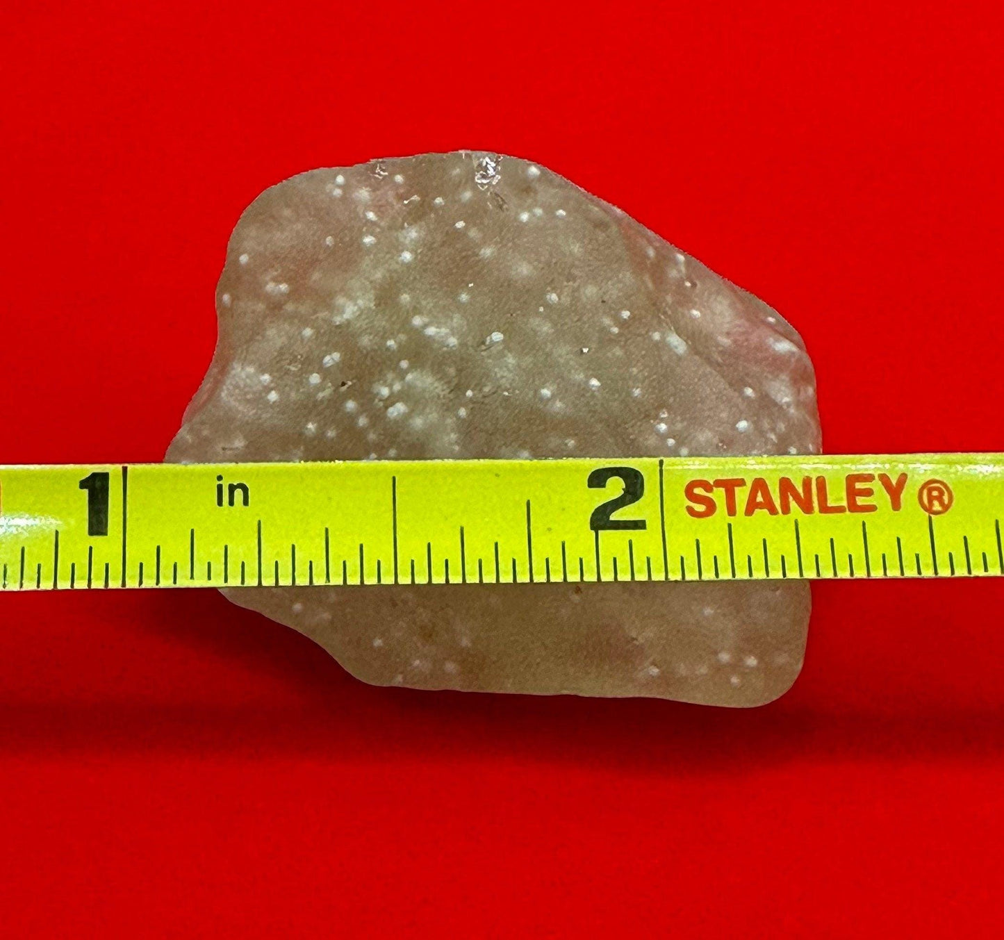 Libyan Desert Glass: Golden Tektite Talisman with Sand Grains, 20.86 grams