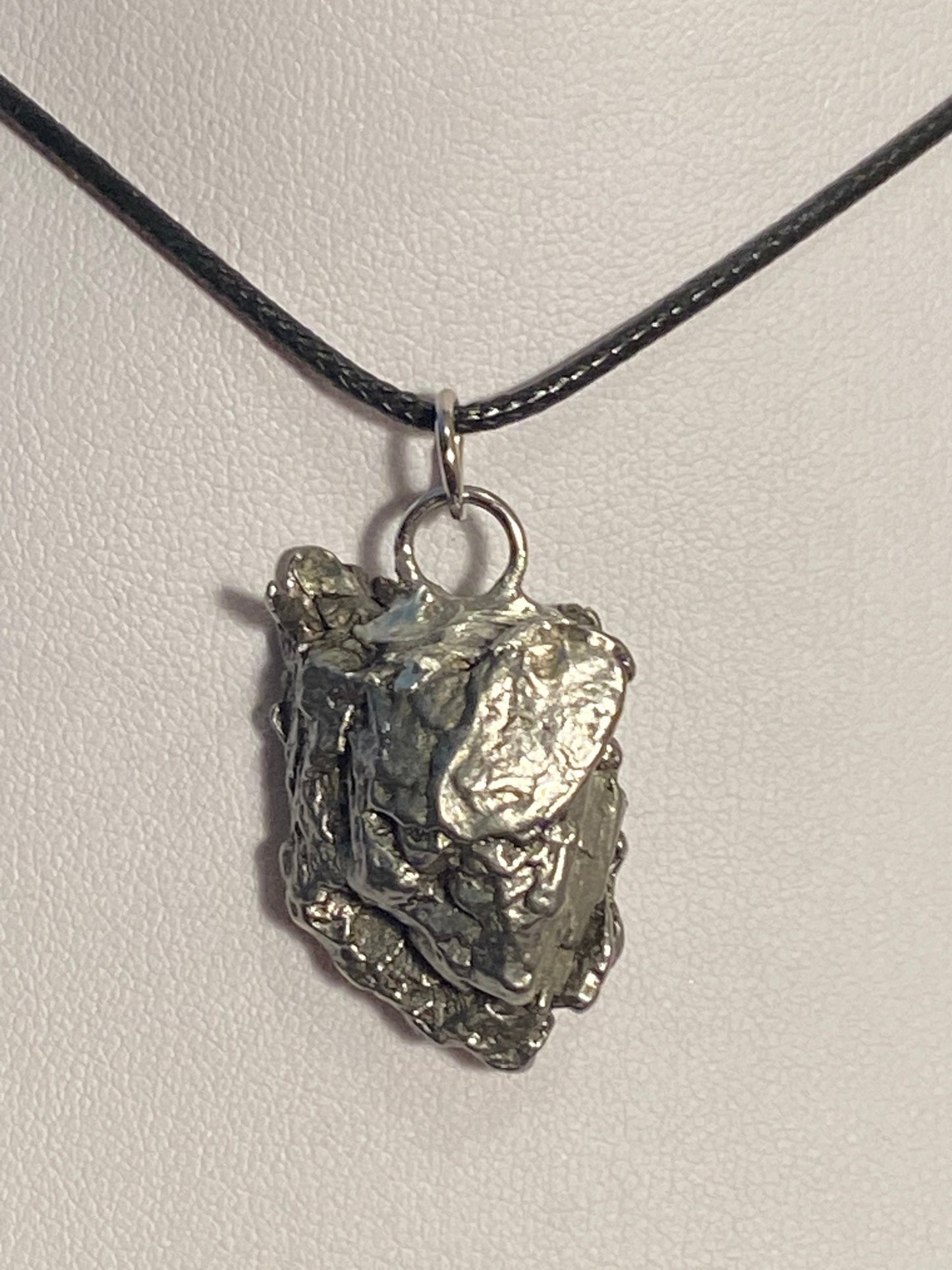 Unique Campo del Cielo Meteorite Pendant 21.09 grams