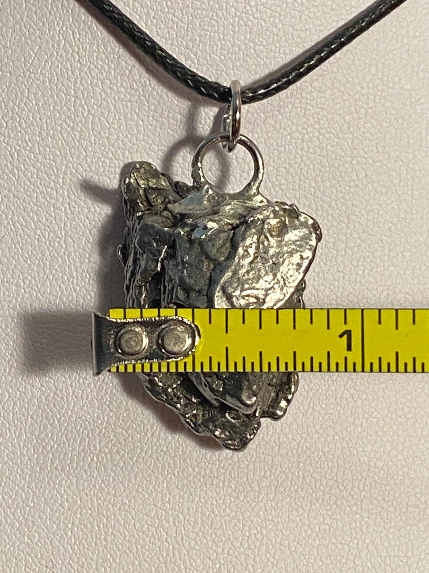 Unique Campo del Cielo Meteorite Pendant 21.09 grams