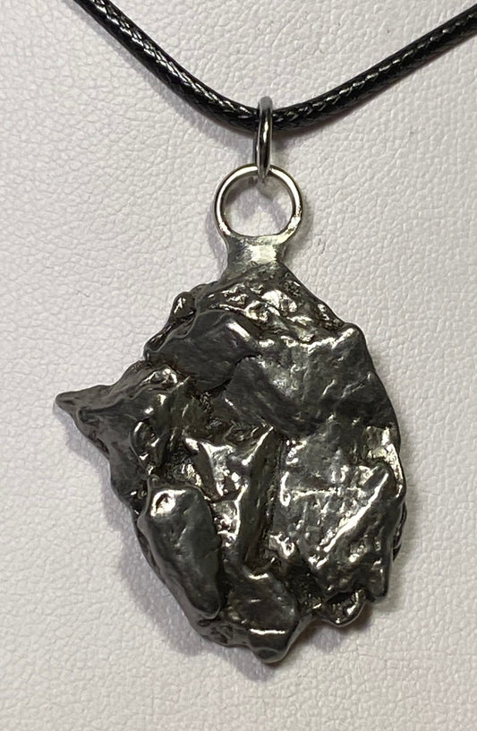 Meteorite Pendant Campo del Cielo 17.72 grams, genuine meteorite, A unique and perfect gift for yourself or loved one