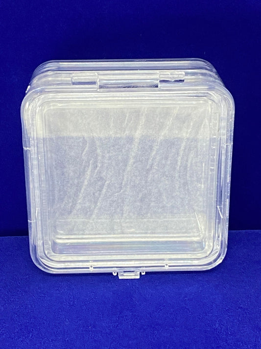 Hard Plastic with two flexible clear membranes, Three sizes available! Mineral or Coins 3D Display Case “Pillow Box