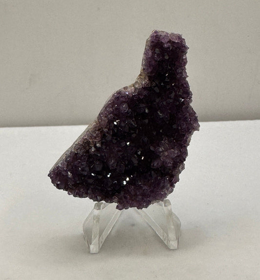 Deep Purple Amethyst Crystal, AAA+ Turkish Amethyst, Crystals, Alacam Mine, Crystal Collection, Crown Chakra, Turkey, 30.37 grams