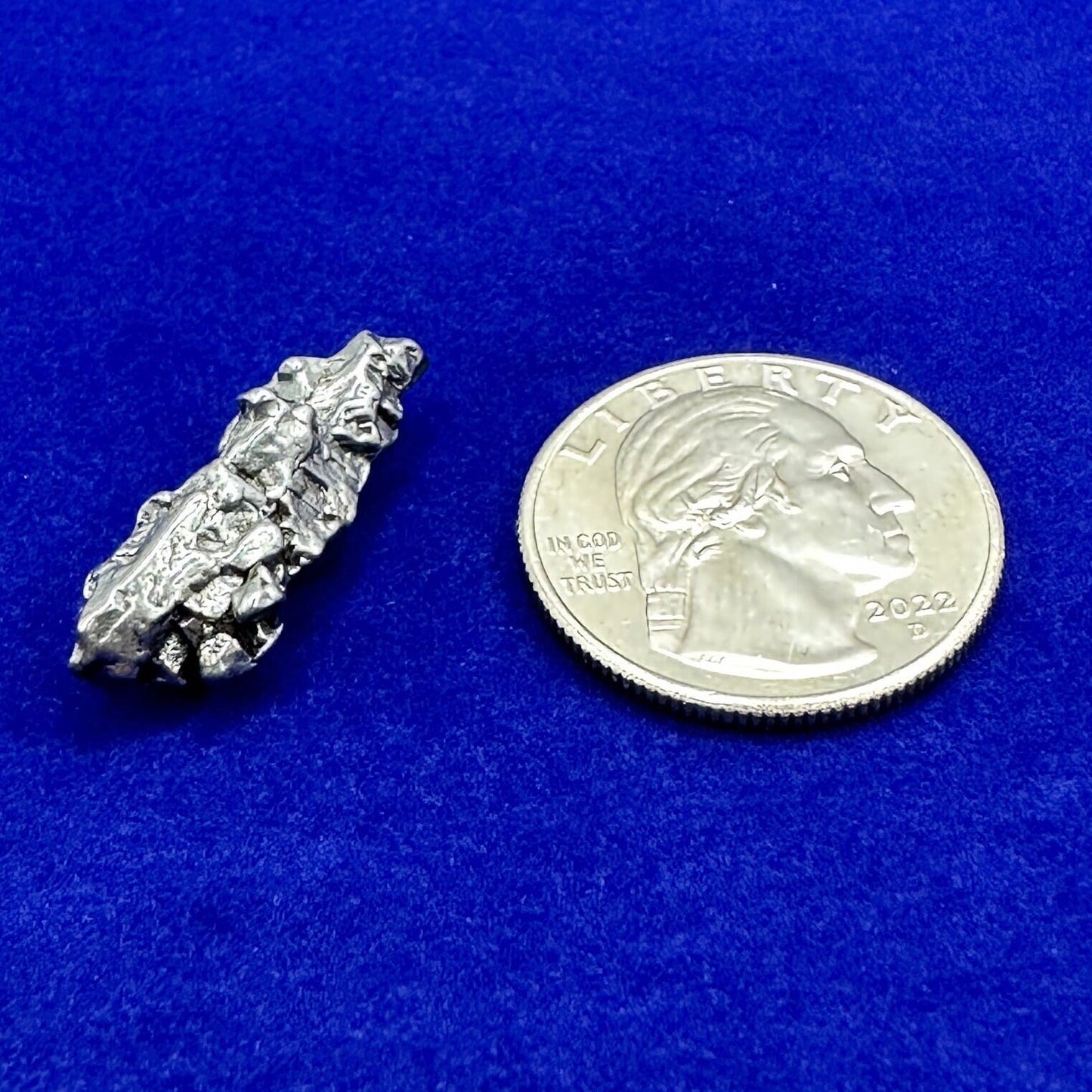 Tiny Meteorite Specimen Campo del Cielo 5.03 grams, Iron Meteorite, Astronomy Gift, Pocket Sized Gift, Space Gift, Gift for Kids of all Ages