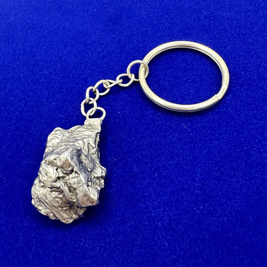 Rare Genuine Aletai Meteorite Keychain, Iron Meteorite, COA, Aletai, Astronomy Gift, Space Gift, Keychain, Space Accessories, 32.64 Grams