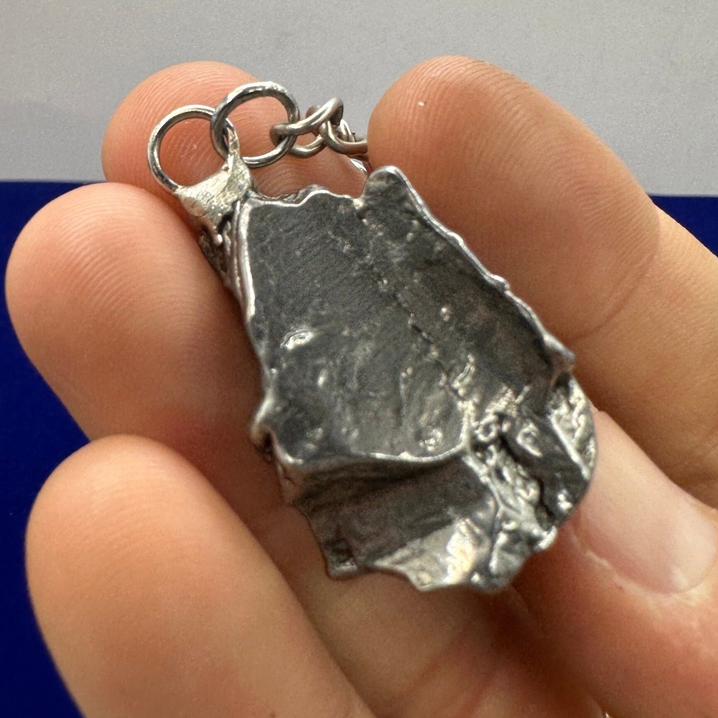 Rare Genuine Aletai Meteorite Keychain, Iron Meteorite, COA, Aletai, Astronomy Gift, Space Gift, Keychain, Space Accessories, 32.64 Grams