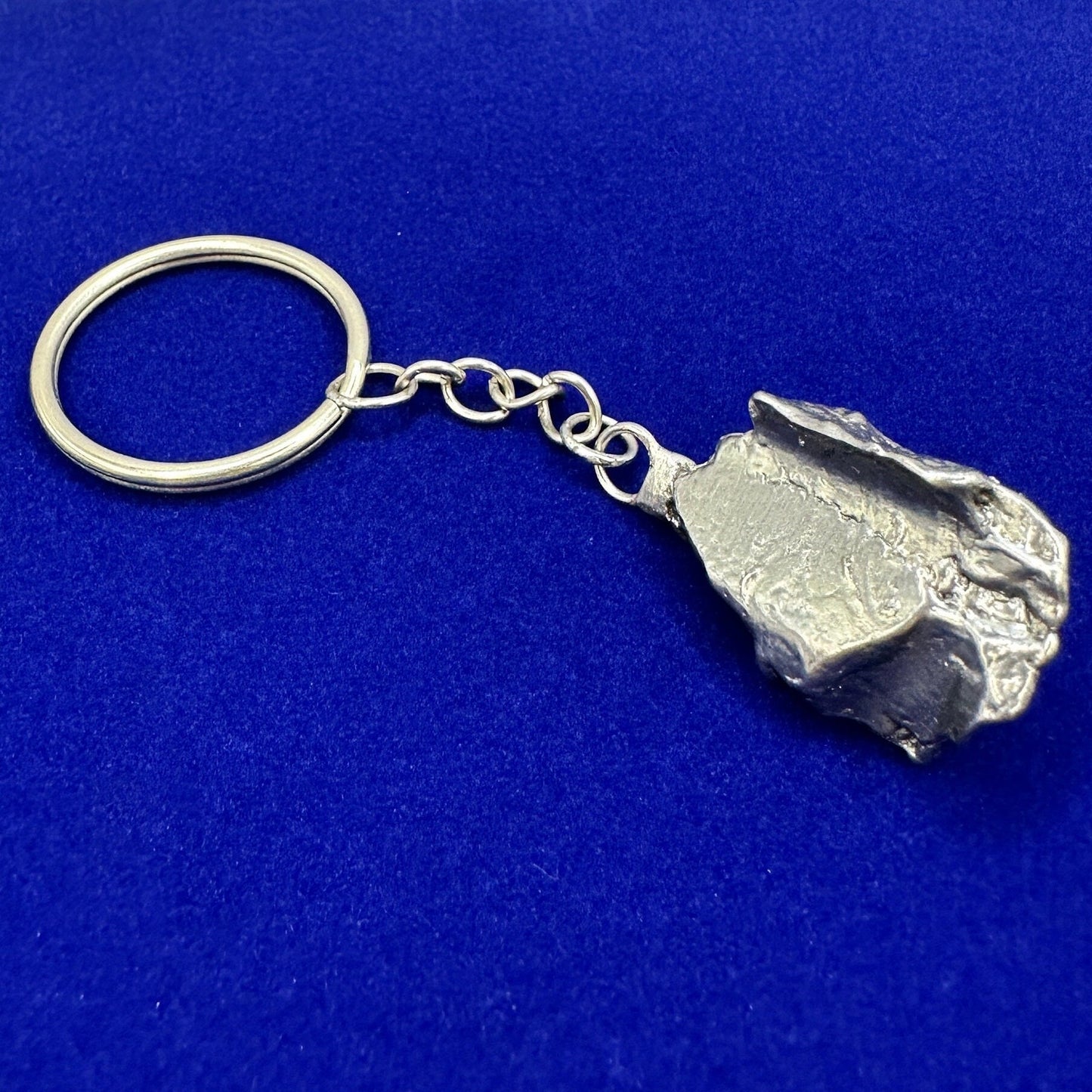 Rare Genuine Aletai Meteorite Keychain, Iron Meteorite, COA, Aletai, Astronomy Gift, Space Gift, Keychain, Space Accessories, 32.64 Grams