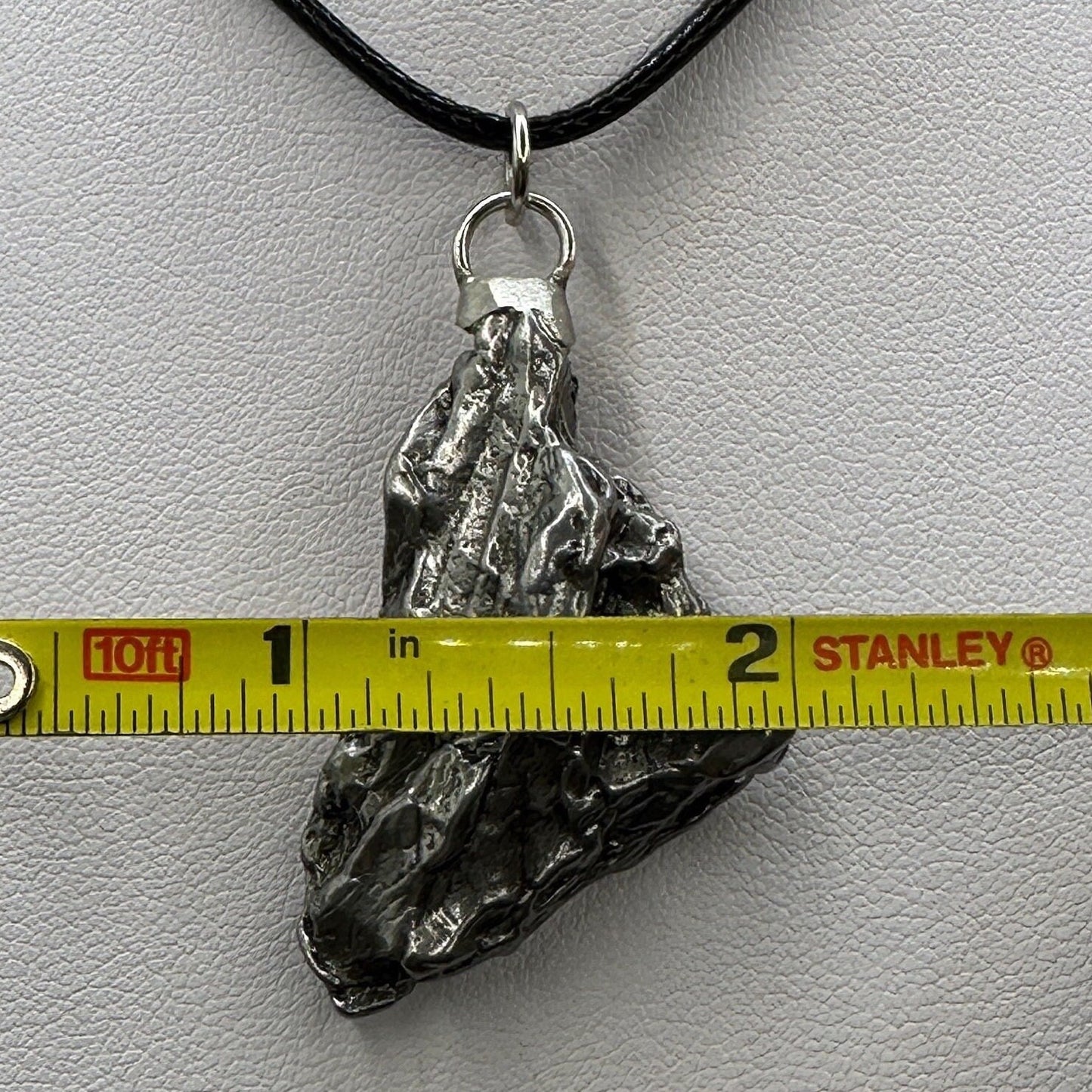 Beautiful Meteorite Campo del Cielo Pendant 25.01 grams, Astronomy Gift, Authentic Meteorite, Meteorite Jewelry, Meteorite Pendant, COA