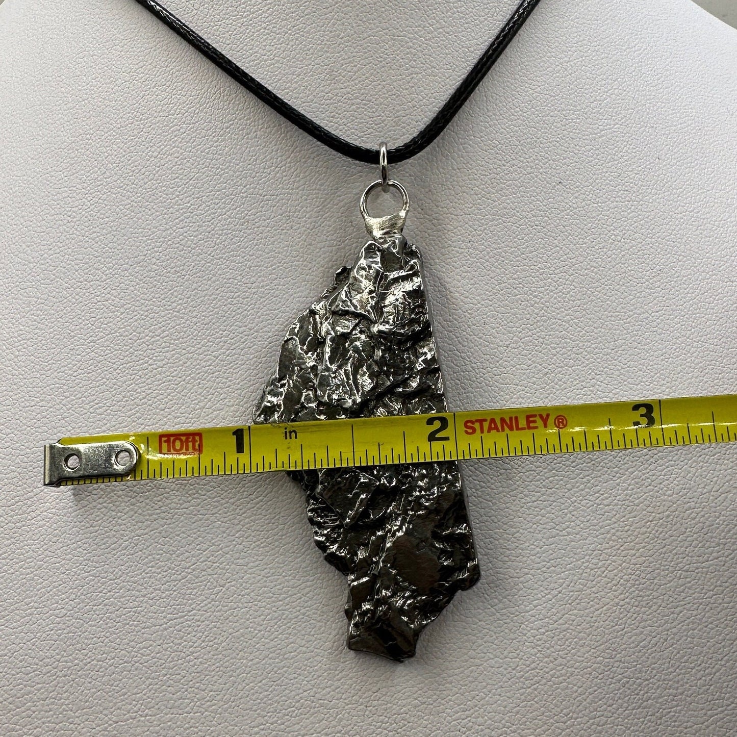 Beautiful Meteorite Campo del Cielo Pendant 33.97 grams, Astronomy Gift, Authentic Meteorite, Meteorite Jewelry, Meteorite Pendant, COA