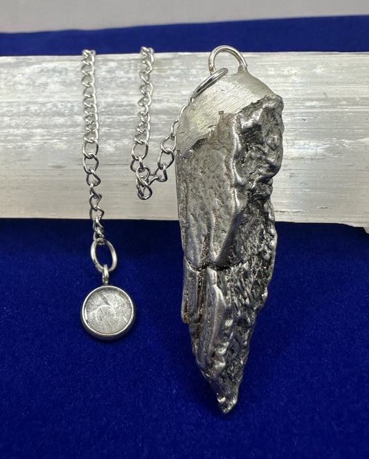 Beautiful Aletai Meteorite Pendulum, 30.79 grams, Astronomy Gift, Meditation Tool, Authentic Meteorite, Pendulum, Meteorite Pendant