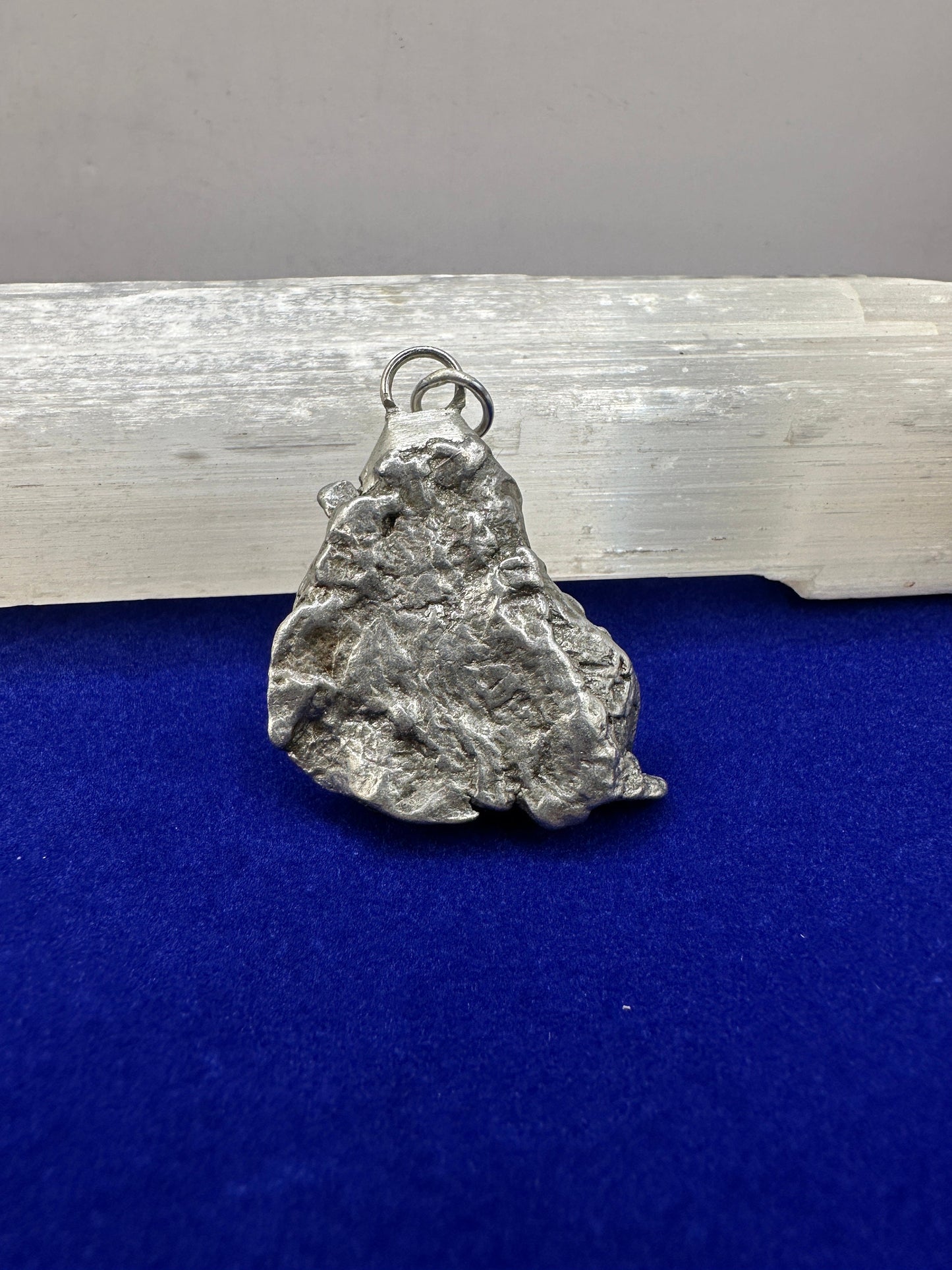 Beautiful Aletai Meteorite Pendant, 28.88 grams, Astronomy Gift, Authentic Meteorite, Meteorite Jewelry, Meteorite Pendant, COA, Space Gift