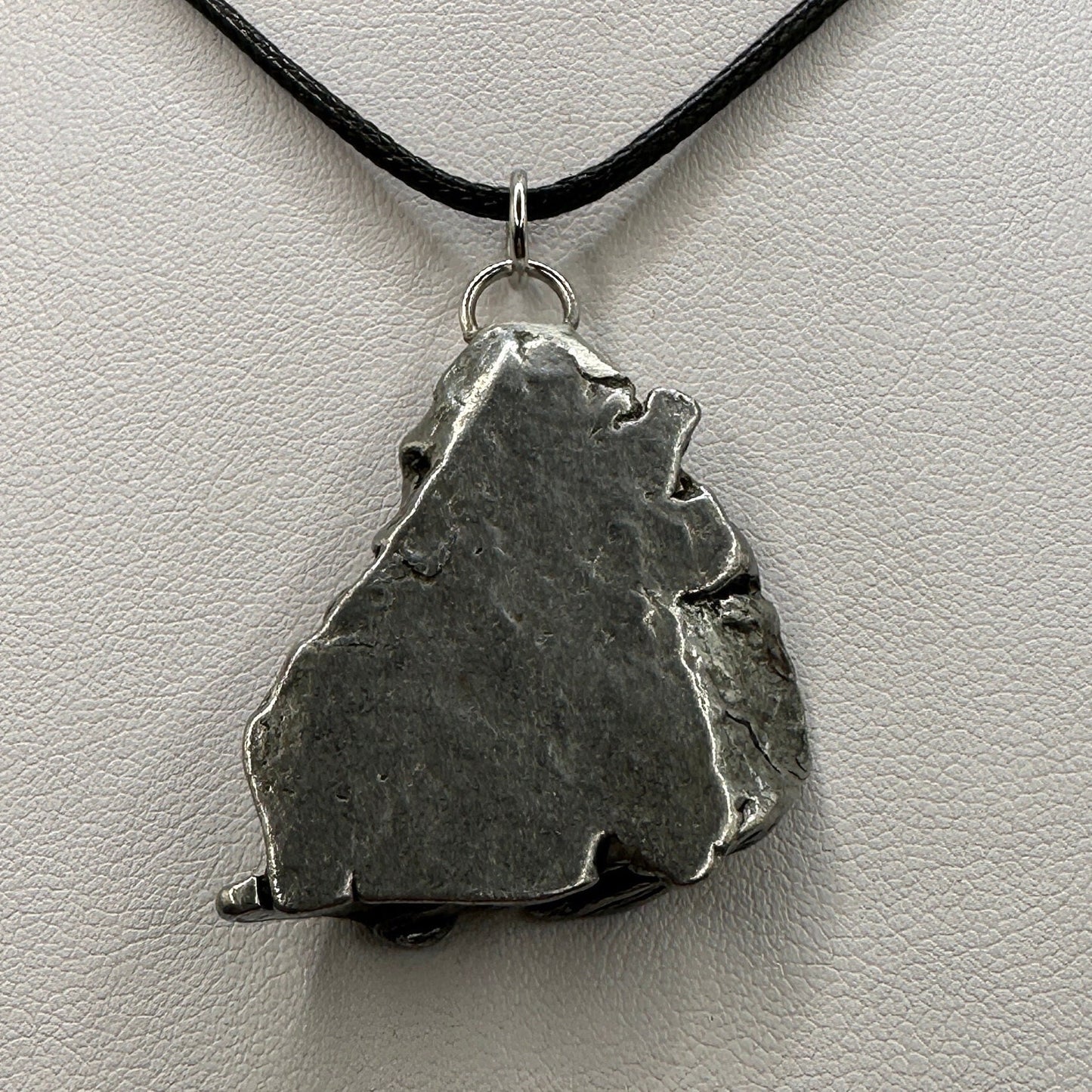 Beautiful Aletai Meteorite Pendant, 28.88 grams, Astronomy Gift, Authentic Meteorite, Meteorite Jewelry, Meteorite Pendant, COA, Space Gift