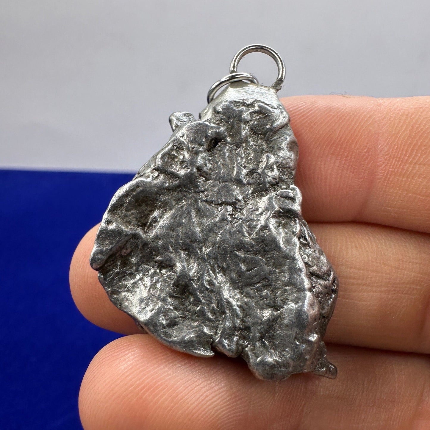 Beautiful Aletai Meteorite Pendant, 28.88 grams, Astronomy Gift, Authentic Meteorite, Meteorite Jewelry, Meteorite Pendant, COA, Space Gift