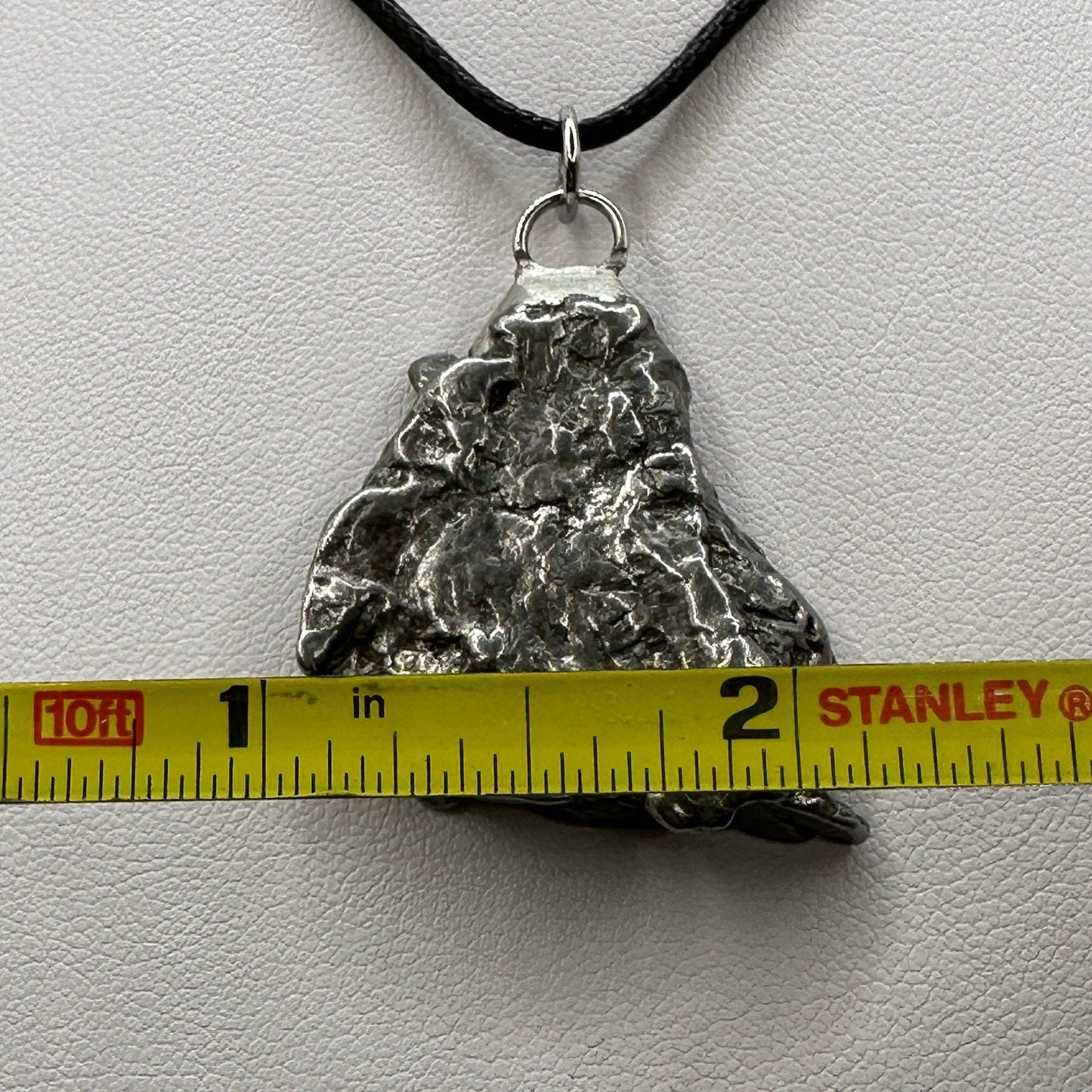 Beautiful Aletai Meteorite Pendant, 28.88 grams, Astronomy Gift, Authentic Meteorite, Meteorite Jewelry, Meteorite Pendant, COA, Space Gift