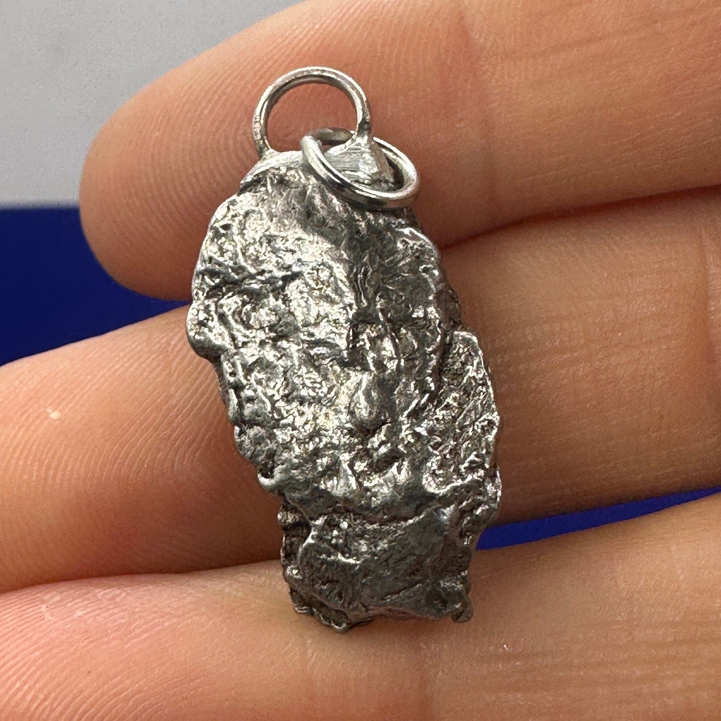 Beautiful Aletai Meteorite Pendant, 8.76 grams, Astronomy Gift, Authentic Meteorite, Meteorite Jewelry, Meteorite Pendant, COA, Space Gift