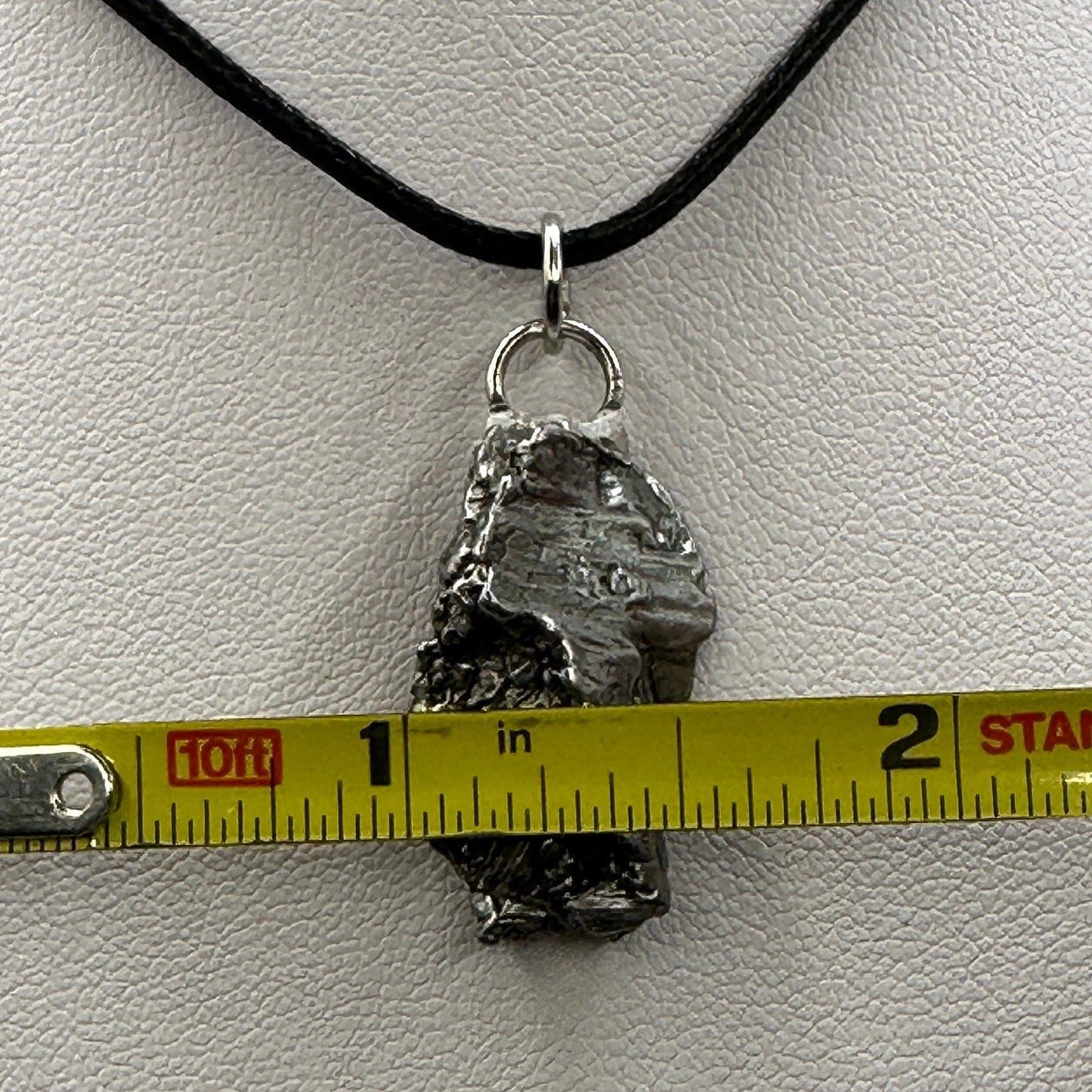 Beautiful Aletai Meteorite Pendant, 8.76 grams, Astronomy Gift, Authentic Meteorite, Meteorite Jewelry, Meteorite Pendant, COA, Space Gift