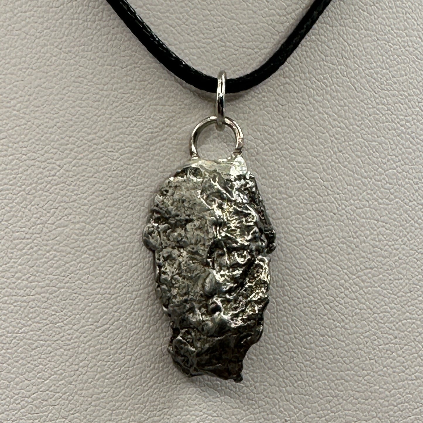 Beautiful Aletai Meteorite Pendant, 8.76 grams, Astronomy Gift, Authentic Meteorite, Meteorite Jewelry, Meteorite Pendant, COA, Space Gift