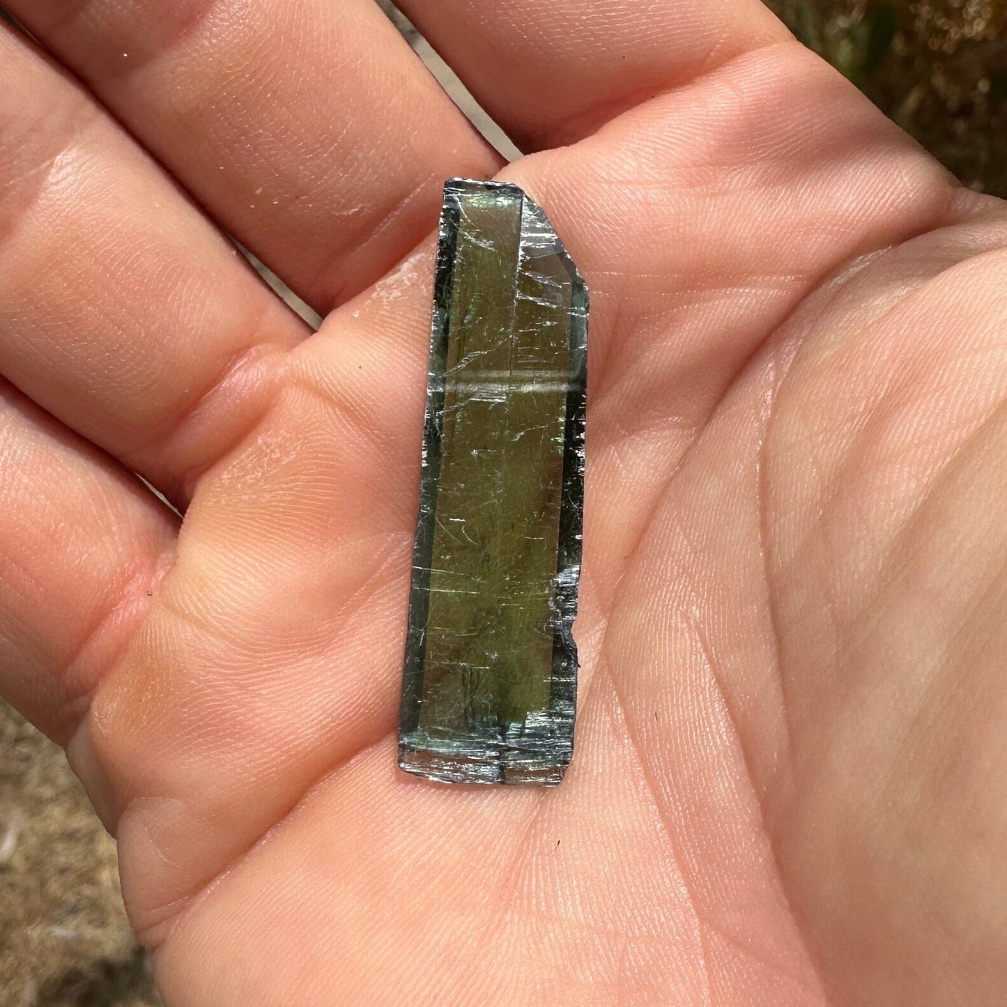 Rare Vivianite Crystal, Vivianite, Vivianite, Brazilian Vivianite, Reiki Energy, Crystal Collection, Reiki, 2.75 grams|13.75 carats