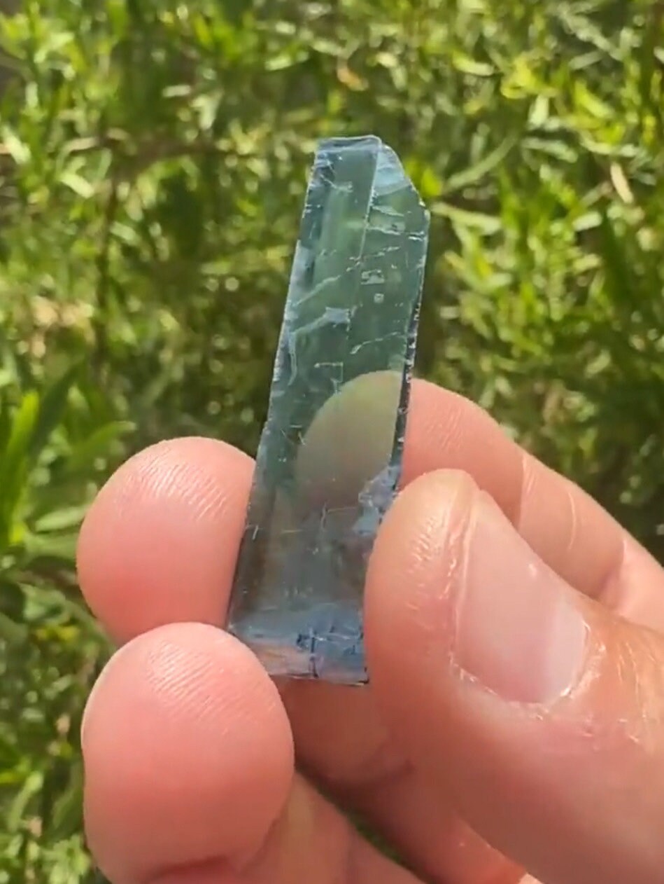 Rare Vivianite Crystal, Vivianite, Vivianite, Brazilian Vivianite, Reiki Energy, Crystal Collection, Reiki, 2.75 grams|13.75 carats