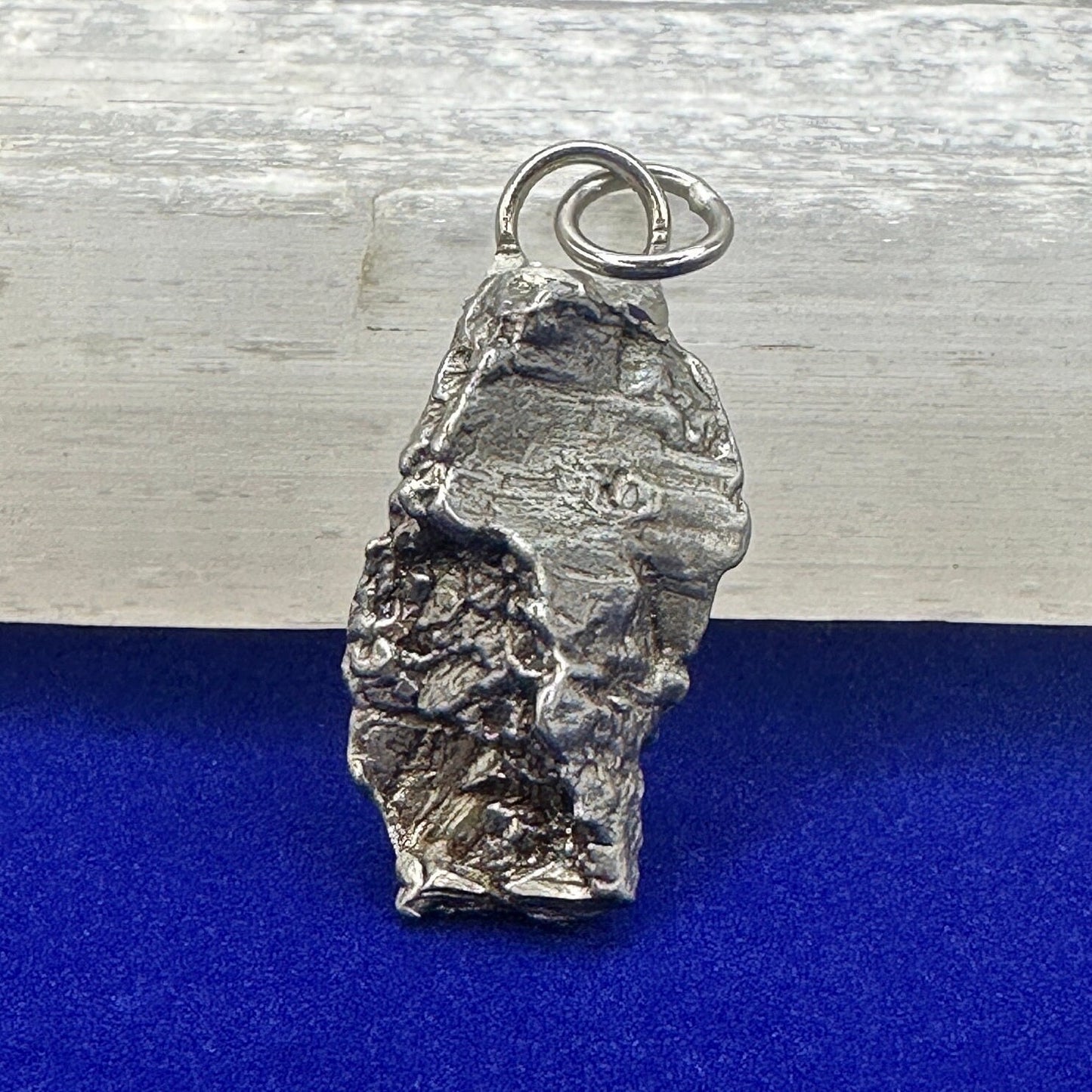 Beautiful Aletai Meteorite Pendant, 8.76 grams, Astronomy Gift, Authentic Meteorite, Meteorite Jewelry, Meteorite Pendant, COA, Space Gift