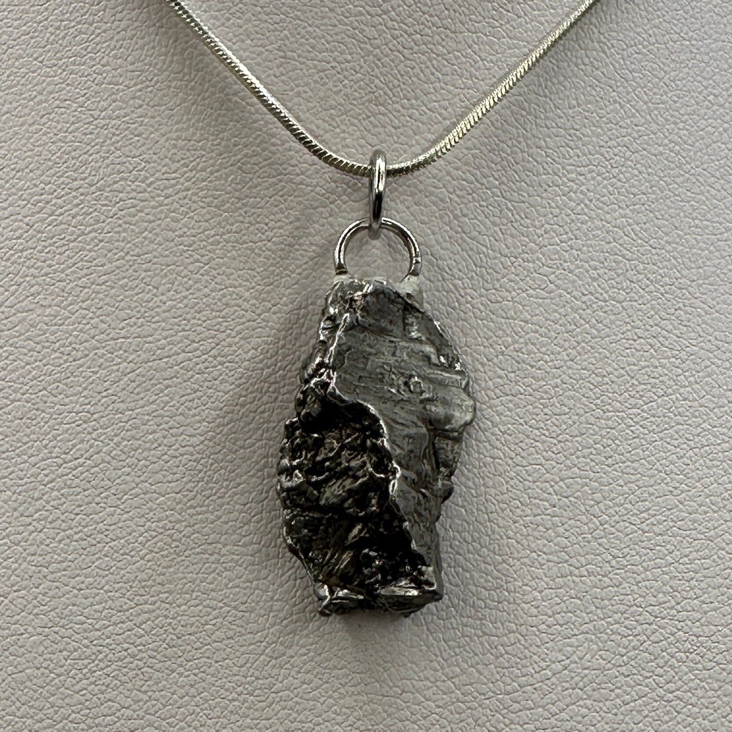 Beautiful Aletai Meteorite Pendant, 8.76 grams, Astronomy Gift, Authentic Meteorite, Meteorite Jewelry, Meteorite Pendant, COA, Space Gift