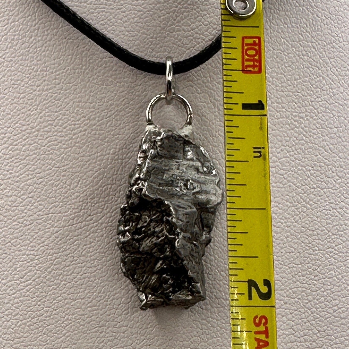 Beautiful Aletai Meteorite Pendant, 8.76 grams, Astronomy Gift, Authentic Meteorite, Meteorite Jewelry, Meteorite Pendant, COA, Space Gift