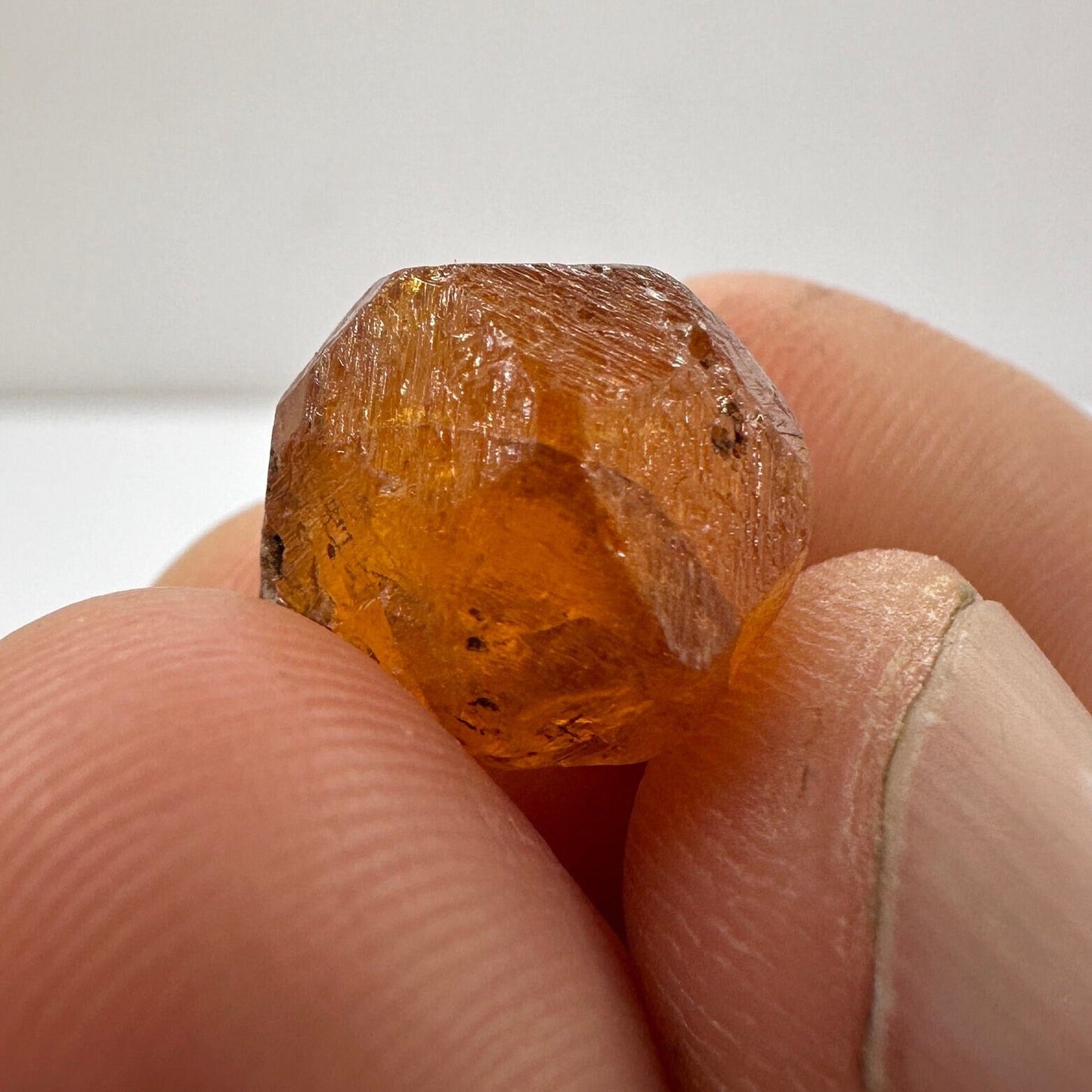 Spessartine Garnet, Speasartine, Loliondo Tanzania, Tanzanian Garnet, Meditation, Awakening, Rare Garnet, 3.07 grams, 15.35 carats