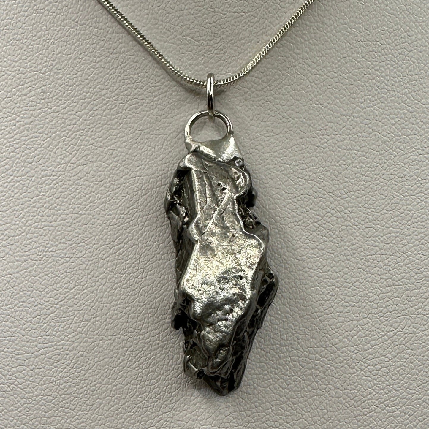 Beautiful Aletai Meteorite Pendant, 20.82 grams, Astronomy Gift, Authentic Meteorite, Meteorite Jewelry, Meteorite Pendant, COA, Space Gift