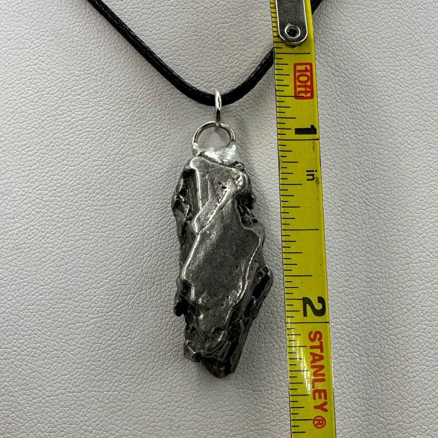 Beautiful Aletai Meteorite Pendant, 20.82 grams, Astronomy Gift, Authentic Meteorite, Meteorite Jewelry, Meteorite Pendant, COA, Space Gift