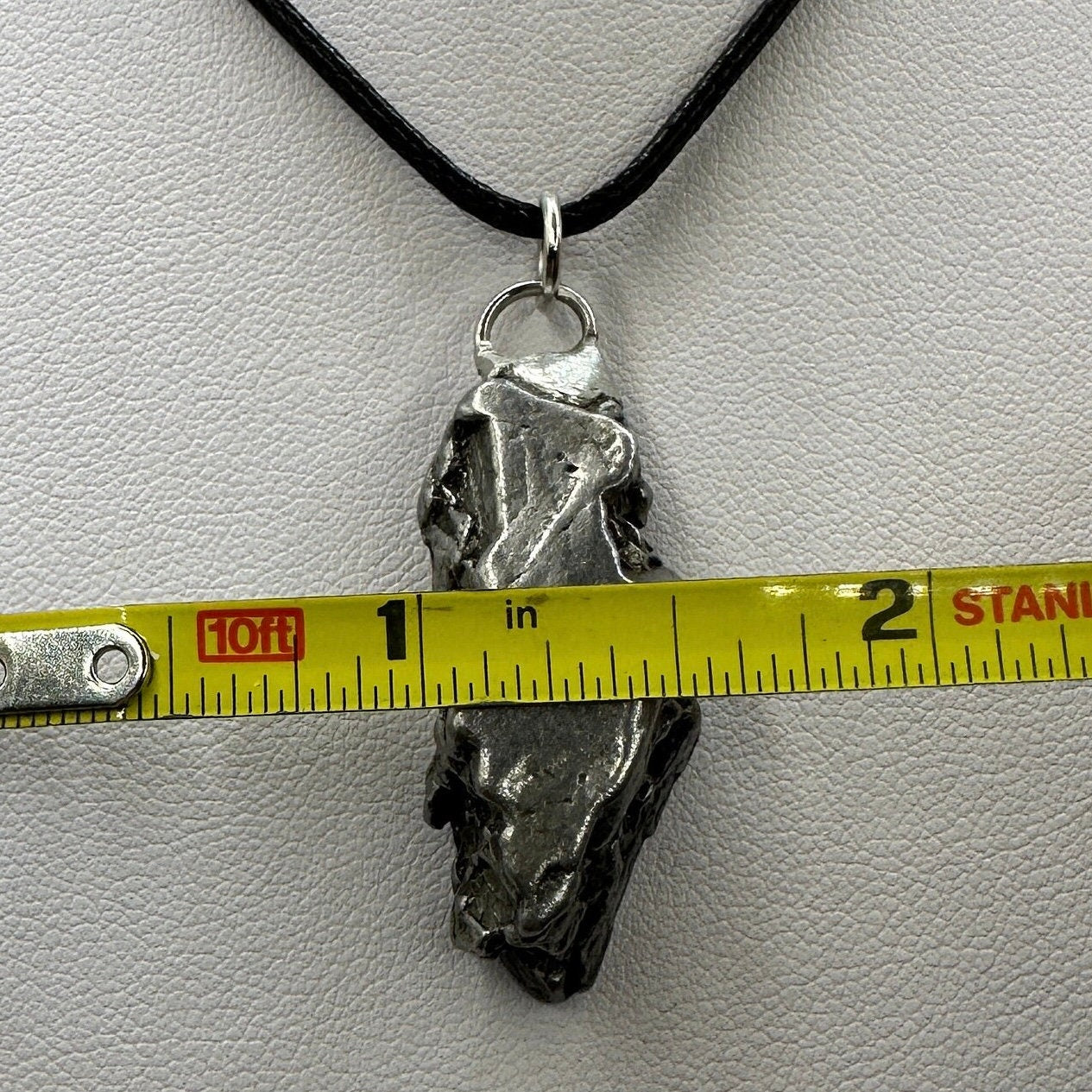 Beautiful Aletai Meteorite Pendant, 20.82 grams, Astronomy Gift, Authentic Meteorite, Meteorite Jewelry, Meteorite Pendant, COA, Space Gift