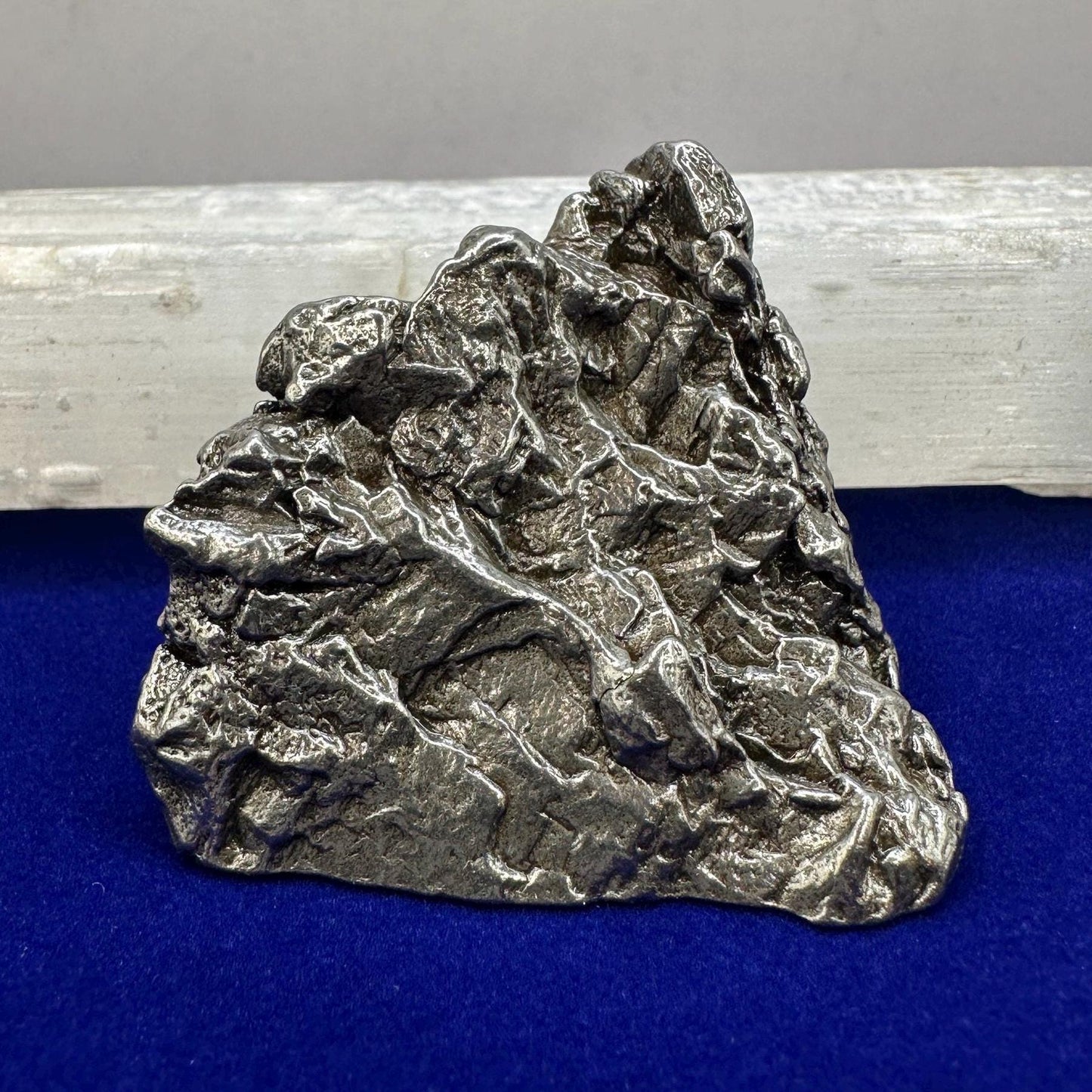 Meteorite Specimen Campo del Cielo 116 grams, Office Decor, Astronomy Gift, Space Gift, Space, Triangular Shaped, Iron Meteorite, Meteorite