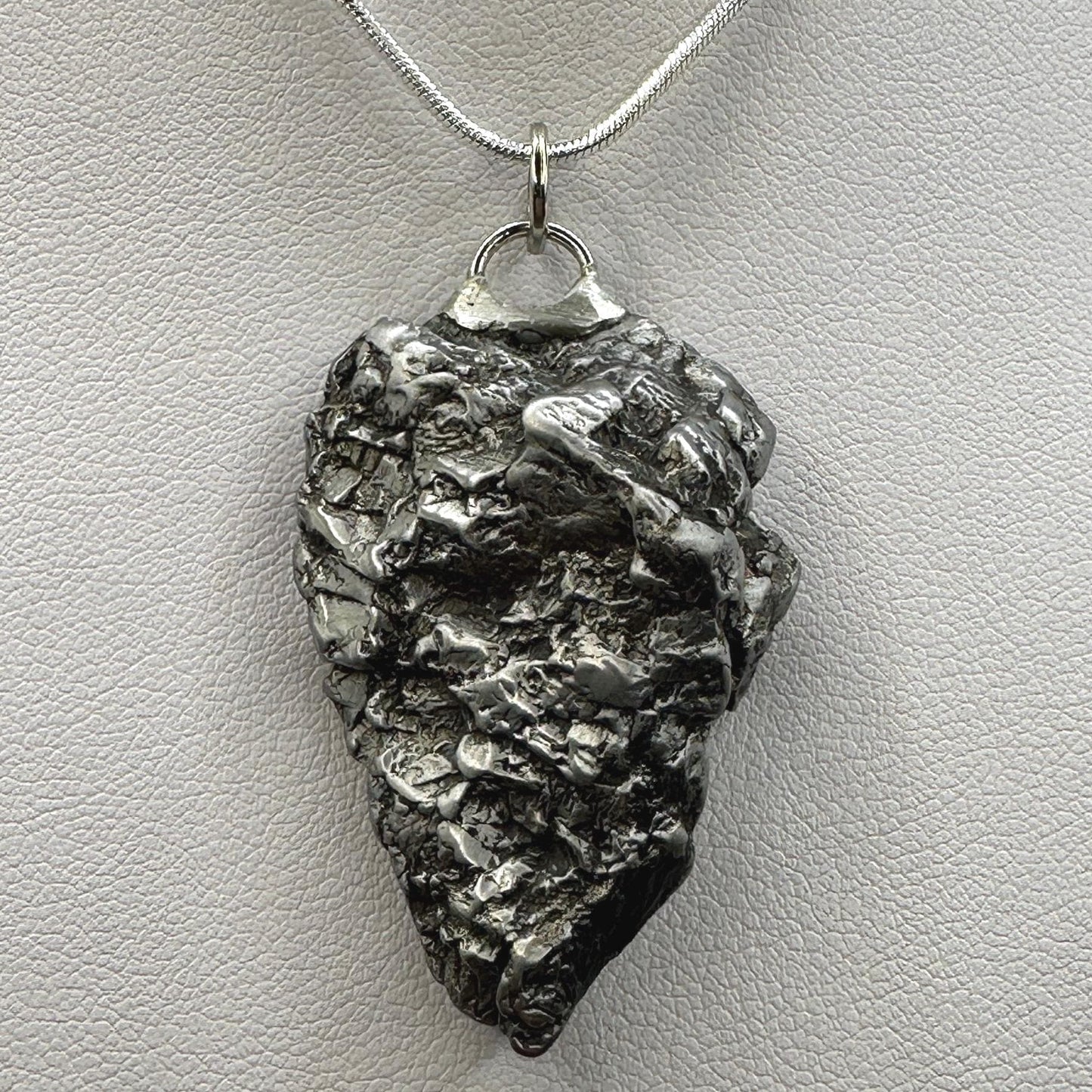 Uruacu Meteorite Pendant, Brazil, Uruacu Meteorite Crystal, Astronomy Gift, Space Gift, Iron Meteorite, COA, Manifestation, Success, 28.51g