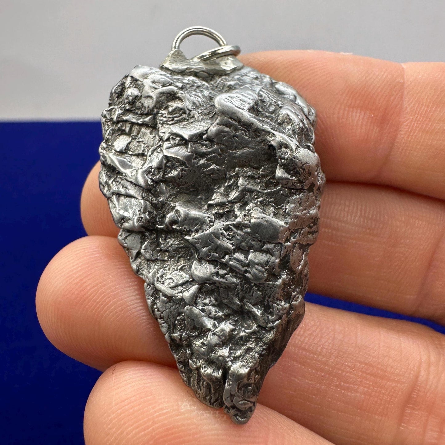 Uruacu Meteorite Pendant, Brazil, Uruacu Meteorite Crystal, Astronomy Gift, Space Gift, Iron Meteorite, COA, Manifestation, Success, 28.51g