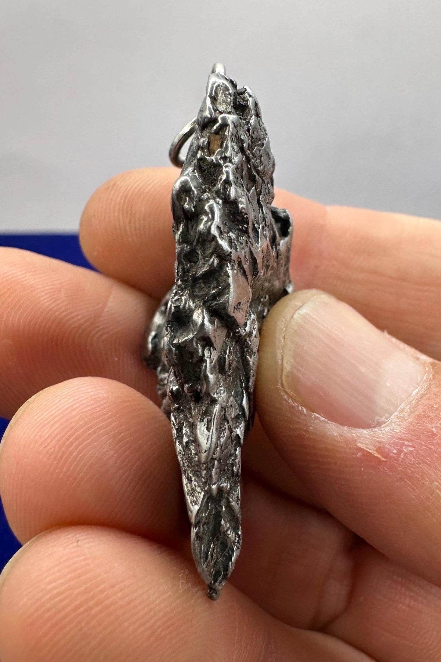 Uruacu Meteorite Pendant, Brazil, Uruacu Meteorite Crystal, Astronomy Gift, Space Gift, Iron Meteorite, COA, Manifestation, Success, 28.51g