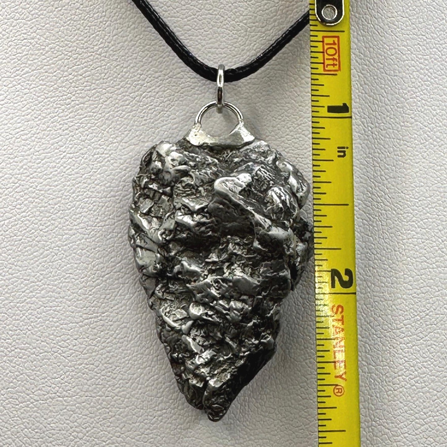 Uruacu Meteorite Pendant, Brazil, Uruacu Meteorite Crystal, Astronomy Gift, Space Gift, Iron Meteorite, COA, Manifestation, Success, 28.51g