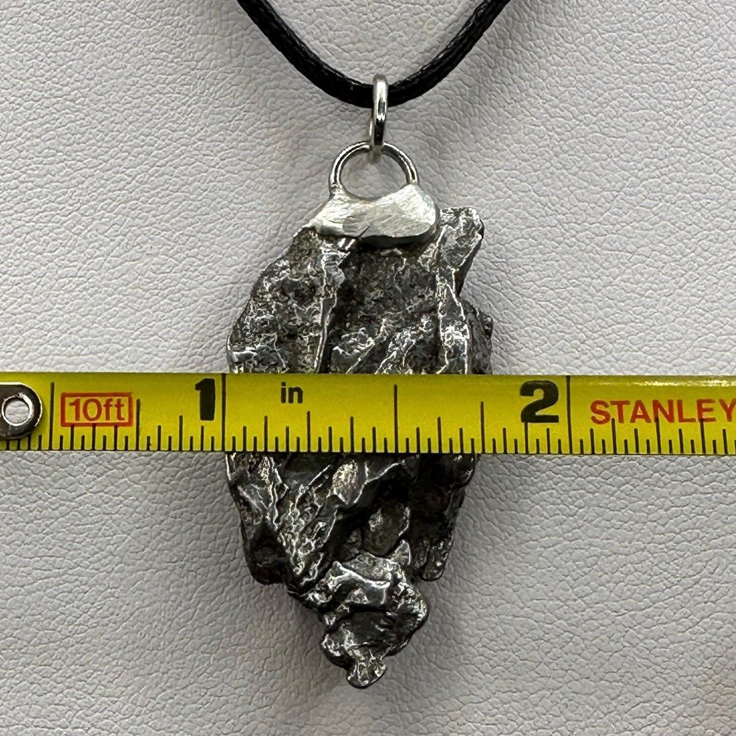 Beautiful Meteorite Campo del Cielo Pendant 14.23 Grams, Astronomy Gift, Authentic Meteorite, Meteorite Jewelry, Meteorite Pendant, COA