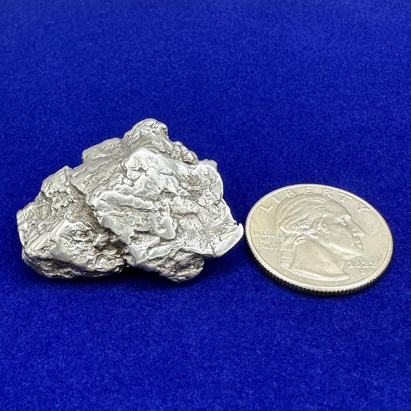 Uruacu Iron Meteorite, Brazil, Space Crystal, Astronomy Gift, Meteorite Crystal, Authentic Iron Meteorite, Financial Abundance, 43.65 Grams