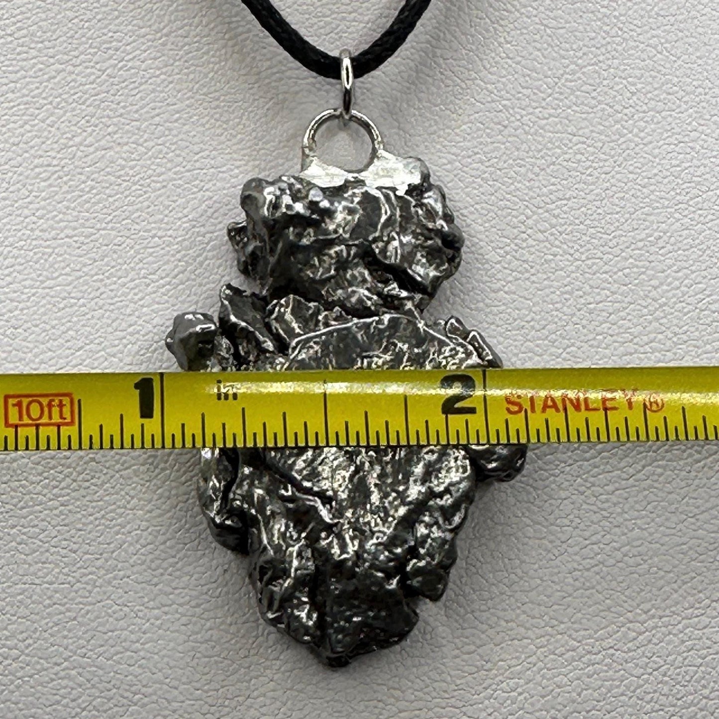 Unique and Rare Campo del Cielo Meteorite Pendant 25.19 grams, Astronomy Gift, Rare Moving Piece, Iron Meteorite, Space Gift, Space